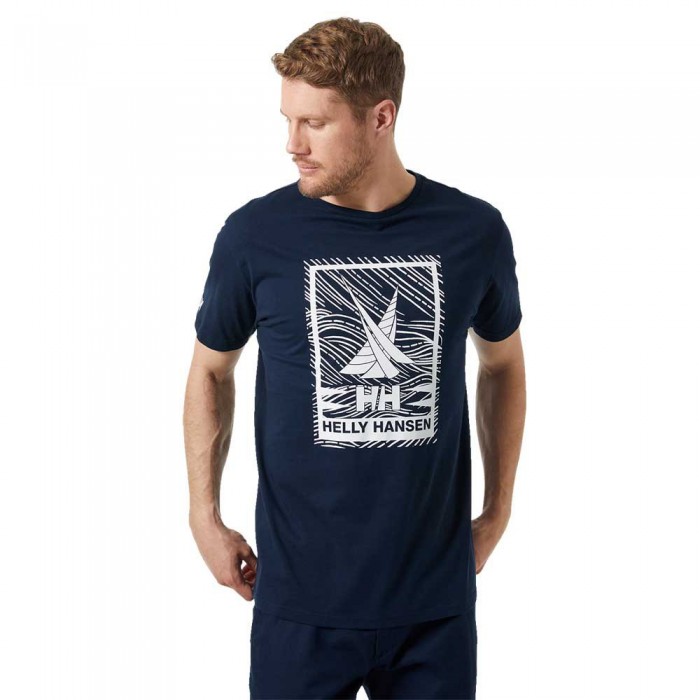 [해외]헬리한센 Shoreline 반팔 티셔츠 140491898 Navy