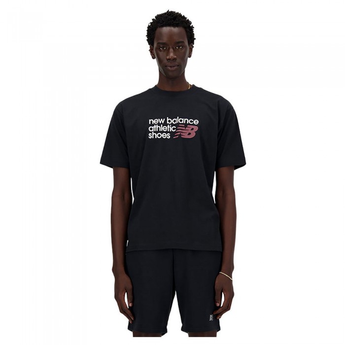 [해외]뉴발란스 반소매 티셔츠 Brand 140541344 Black