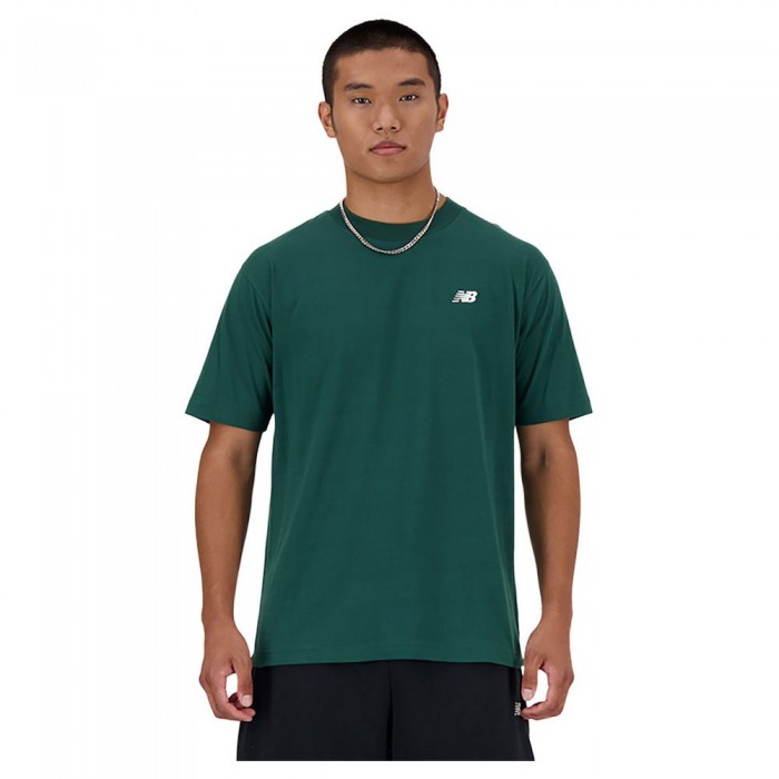 [해외]뉴발란스 반소매 티셔츠 Small 로고 140541662 Nightwatch Green