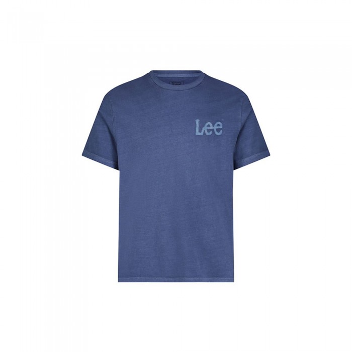 [해외]LEE Medium Wobbly 반팔 티셔츠 140549194 Surf Blue