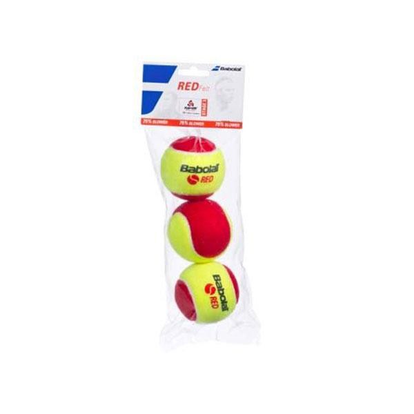 [해외]바볼랏 테니스 공들 Red Felt 121230294 Yellow / Red