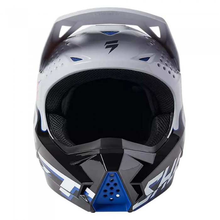 [해외]FOX RACING MX White Label Burntable 오프로드 헬멧 9140636440 Grey / Black