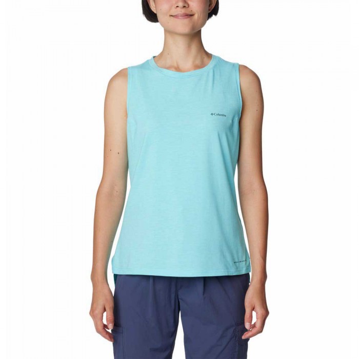 [해외]컬럼비아 Sun Trek™ 민소매 티셔츠 4140575075 Aquamarine Heather