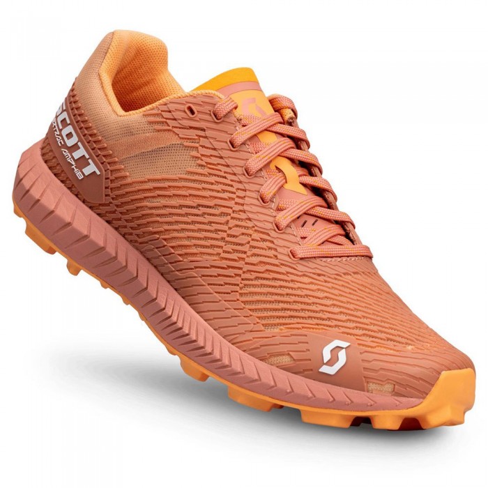 [해외]스캇 Supertrac Amphib 트레일 러닝화 4140614601 Terra Red / Melon Orange