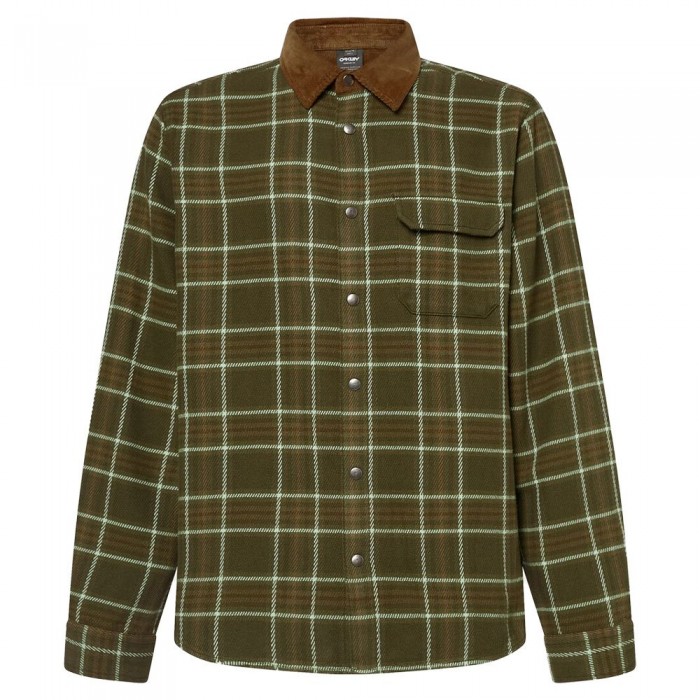 [해외]오클리 APPAREL 긴 소매 셔츠 Bear Cozy Flannel 2.0 5139742433 New Dark Brush Check