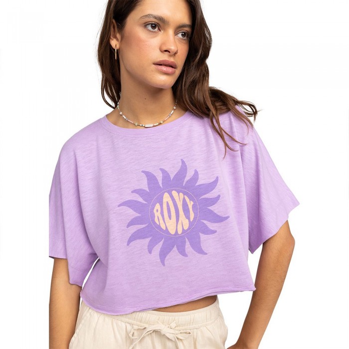 [해외]록시 반소매 티셔츠 Tiki & Surf B 14140670213 Crocus Petal