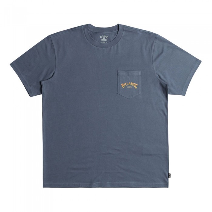 [해외]빌라봉 반소매 티셔츠 Stacked Arch Pkt 14140652459 Slate Blue