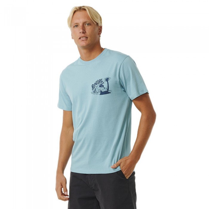 [해외]립컬 반소매 티셔츠 Keep On Trucking 14140727743 Dusty Blue