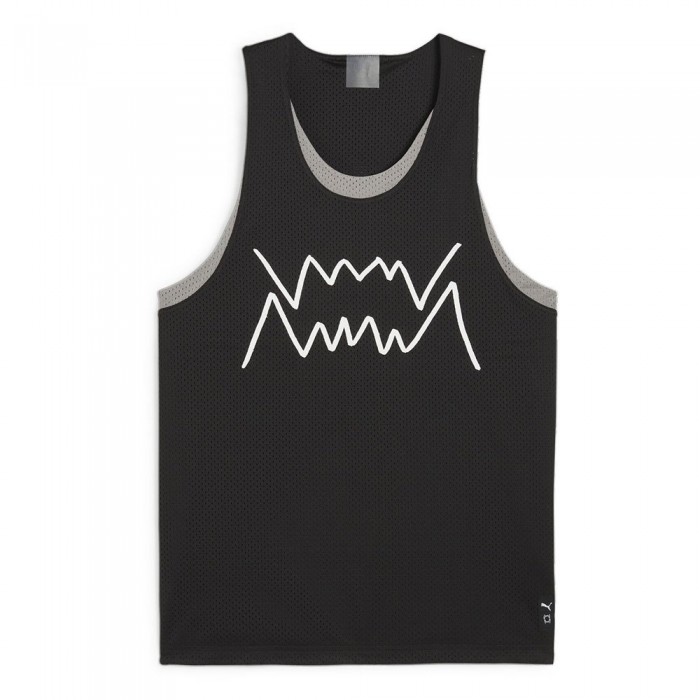 [해외]푸마 Jaws 코어 민소매 티셔츠 7140131369 Black / Stormy Slate