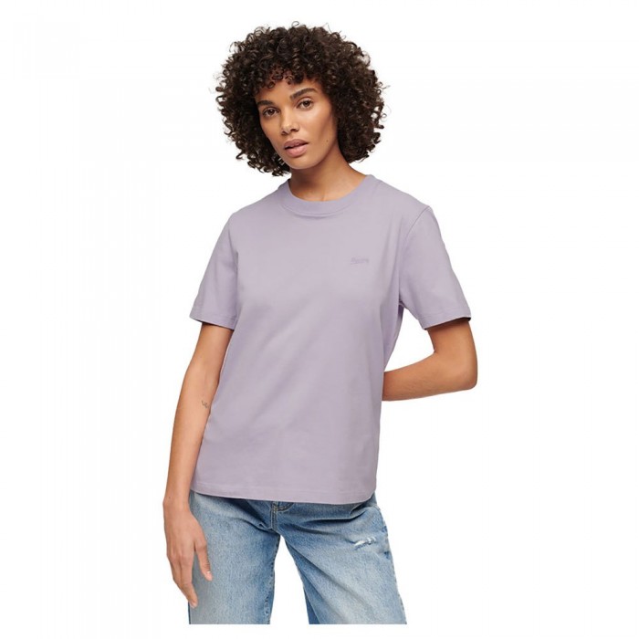 [해외]슈퍼드라이 티셔츠 Vintage 로고 Emb 140588905 Light Lavender Purple
