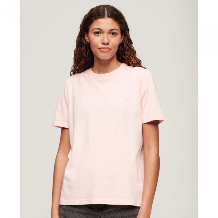 [해외]슈퍼드라이 티셔츠 Vintage 로고 Emb 140588907 Pale Rose Pink