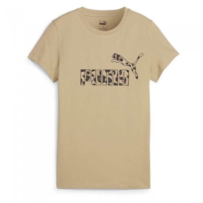 [해외]푸마 Ess+ Animal Graphic 반팔 티셔츠 140130861 Prairie Tan