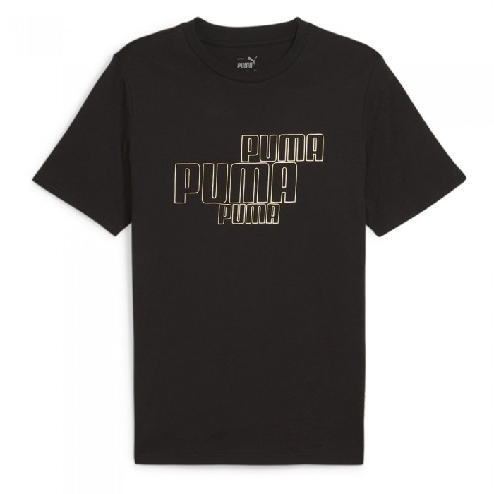 [해외]푸마 Graphics Foil 반팔 티셔츠 140131238 Black