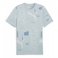 [해외]푸마 SELECT Classics Brand Love Aop 반팔 티셔츠 140131968 Turquoise Surf / AOP