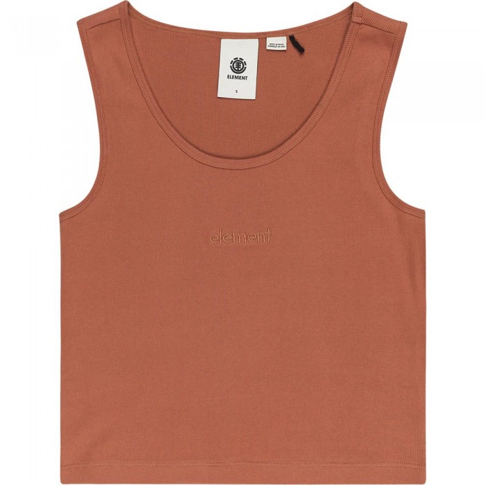 [해외]엘레먼트 Yarnhill Crop 민소매 티셔츠 140685810 Copper Brown