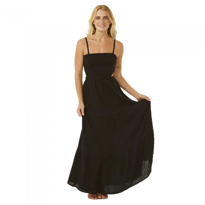 [해외]립컬 슬리브리스 롱 드레스 Premium Surf 140728022 Black