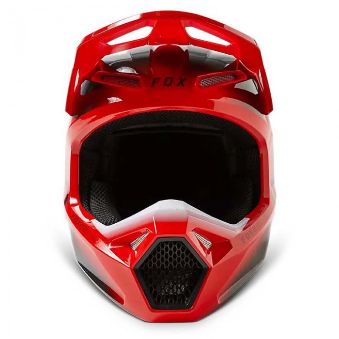 [해외]FOX RACING MX V1 Toxsyk 주니어 오프로드 헬멧 9140426861 Flourescent Red