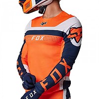 [해외]FOX RACING MX Flexair Efekt 긴팔 저지 9140426767 Flourescent Orange