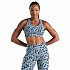 [해외]DARE2B Swift II 미디엄 임팩트 스포츠 브라 6140704119 Niagara Blue Animal Print