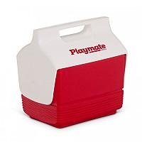 [해외]IGLOO COOLERS 견고한 휴대용 냉각기 Playmate 미니 Retro 3L 4140360665 Grey / White