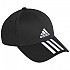 [해외]아디다스 Baseball 3 Stripes Cotton Twill 모자 4137407076 Black / White / White