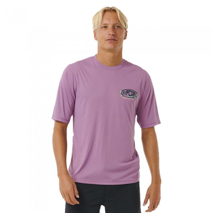 [해외]립컬 UV 반팔 티셔츠 Mason Pipe Surflite 14140727805 Dusty Purple