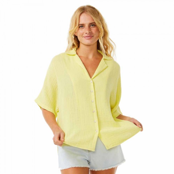 [해외]립컬 반팔 셔츠 Premium Surf 14140728017 Bright Yellow