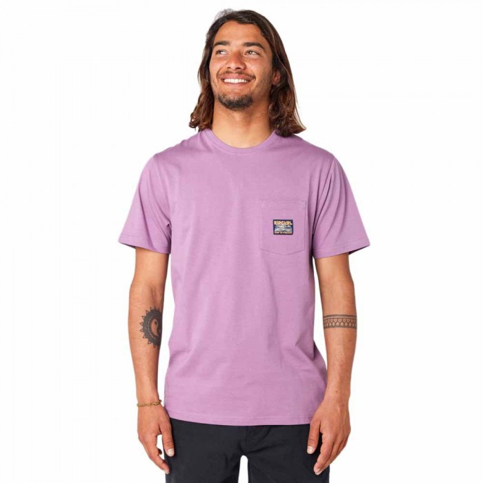[해외]립컬 Surf Paradise Badge 반팔 티셔츠 14140728272 Dusty Purple