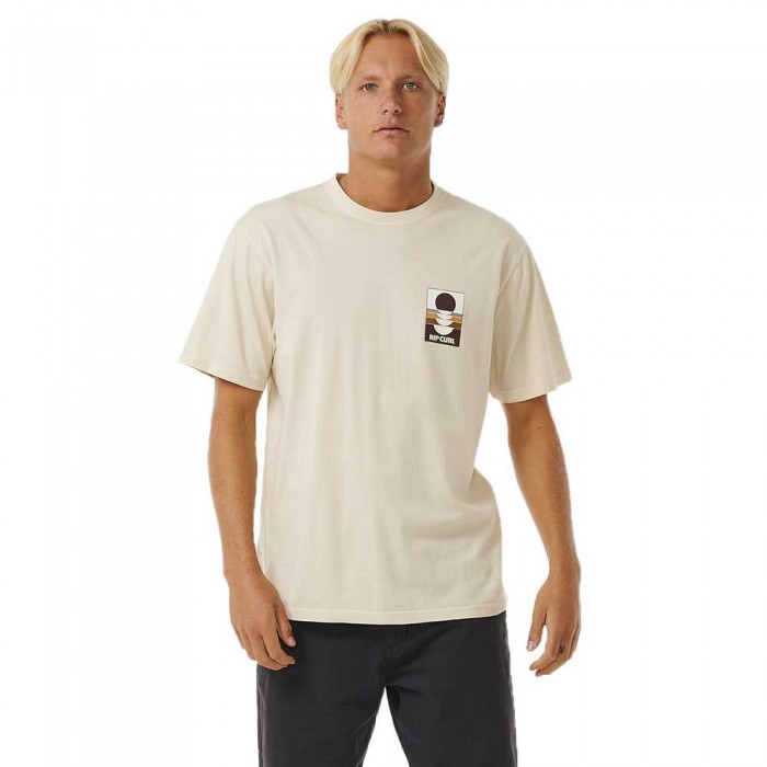 [해외]립컬 반소매 티셔츠 Surf Revivial 피크ing 14140728334 Vintage White