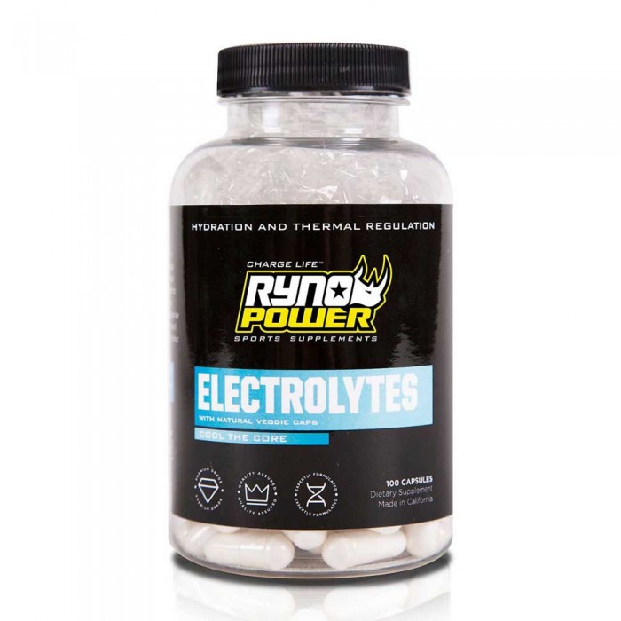 [해외]RYNO POWER 모자 ELE883 Unflavored Electrolytes 100 단위 3140663843 Black