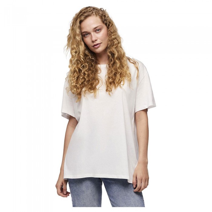 [해외]PIECES Sara Oversized 반팔 티셔츠 140557245 Bright White