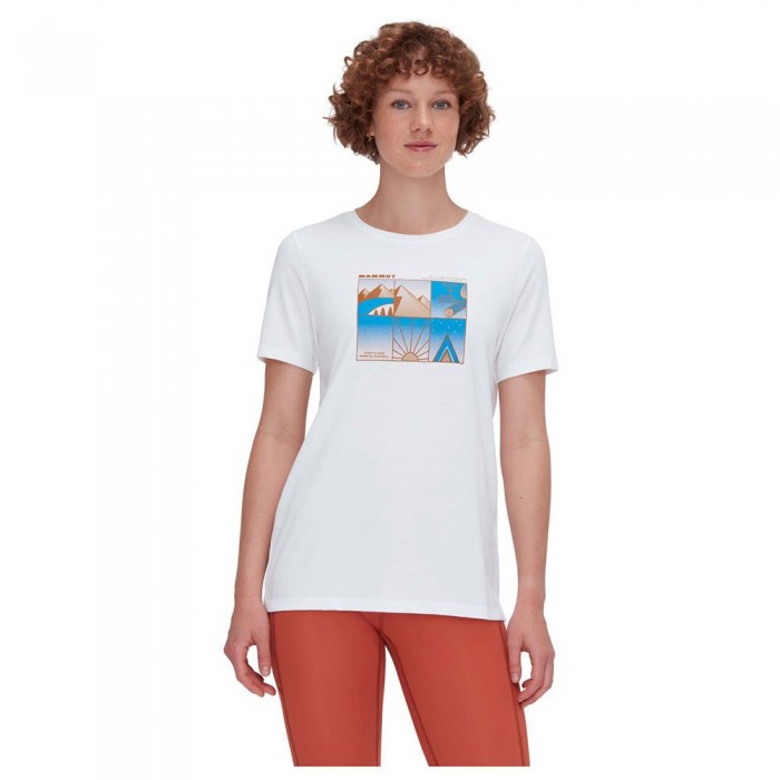 [해외]마무트 코어 Outdoor 반팔 티셔츠 140617282 White