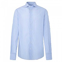 [해외]해켓 긴 소매 셔츠 Smart Stripe 140507576 Blue / White