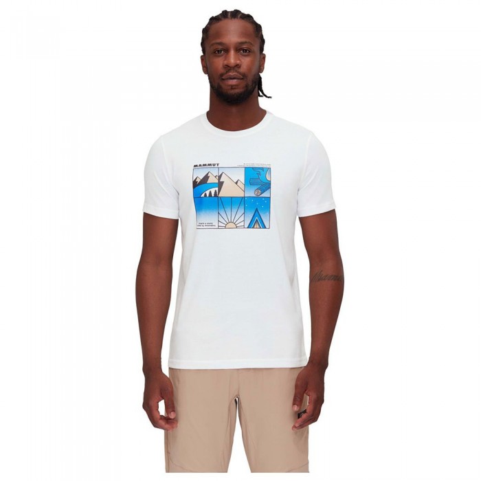 [해외]마무트 코어 Outdoor 반팔 티셔츠 140617281 White