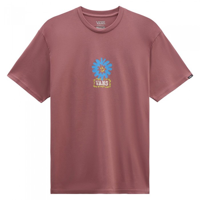 [해외]반스 반소매 티셔츠 Dual Bloom 140757818 Withered Rose