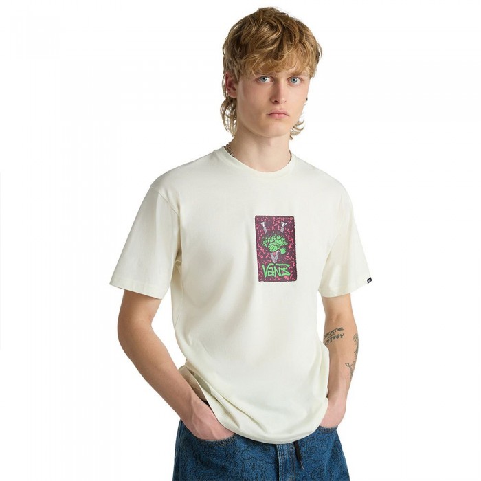 [해외]반스 반소매 티셔츠 Think V 140758003 Marshmallow