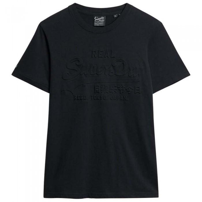 [해외]슈퍼드라이 반소매 티셔츠 Embossed Vl 140588017 Nautical Navy