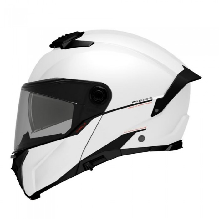[해외]MT 헬멧s Atom 2 SV Solid 모듈형 헬멧 9139979789 Glossy Silver
