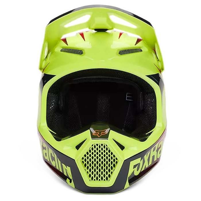 [해외]FOX RACING MX V1 Statk 오프로드 헬멧 9140426853 Red / Yellow
