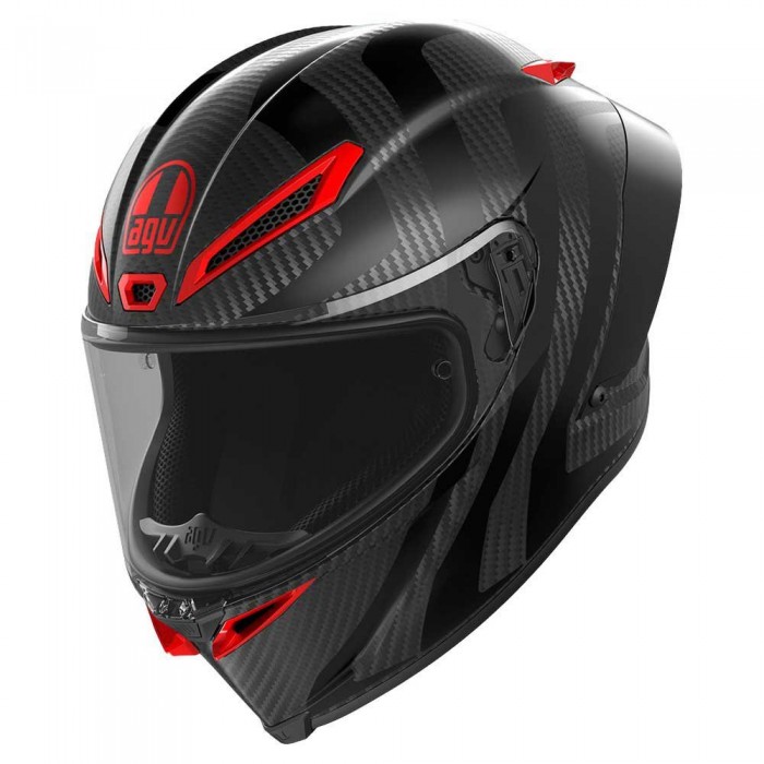 [해외]AGV 풀페이스 헬멧 Pista GP RR 9140462506 Intrepido Matt Carbon / Black / Red
