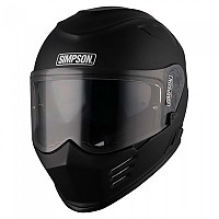 [해외]SIMPSON Venom 풀페이스 헬멧 9140663877 Matt Black