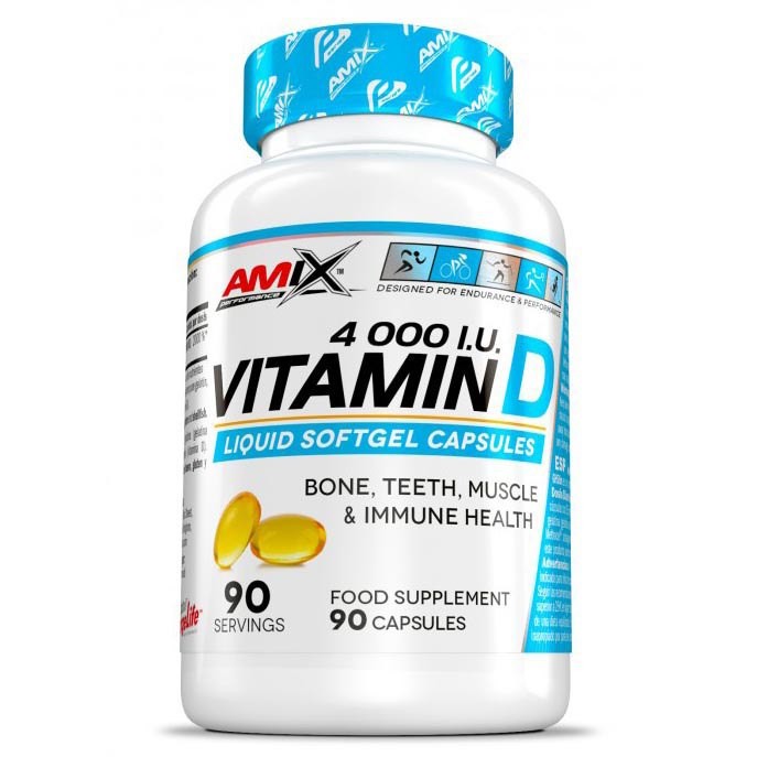 [해외]AMIX 비타민 아이유 D 4000 90 단위 중립적 맛 1137520407 Multicolor