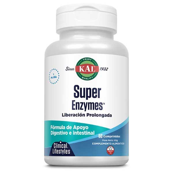 [해외]KAL 효소 및 소화 보조제 Super Enzymes 60 정제 1140178362