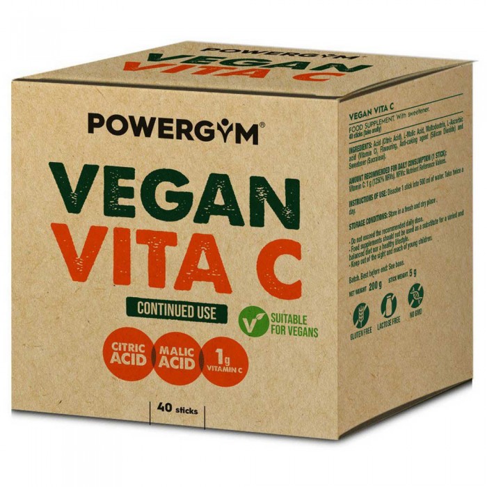[해외]POWERGYM Vegan Vita C 40 단위 1138050128 Beige