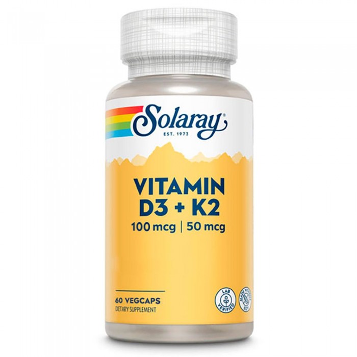 [해외]SOLARAY 비타민 D3+K2 (MK7) 60 단위 1138063272