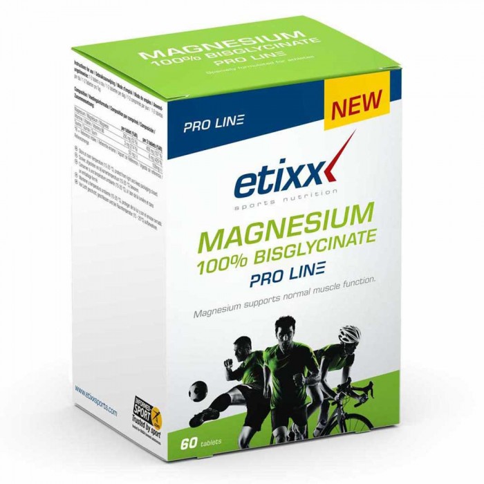 [해외]ETIXX Magnesium 100% Bisglycinate 프로-라인 60 단위 1138222578