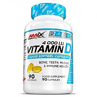 [해외]AMIX 비타민 아이유 D 4000 90 단위 중립적 맛 6137520407 Multicolor
