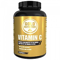 [해외]GOLD NUTRITION C-비타민 500mg 60 단위 중립적 맛 6137993746 Black