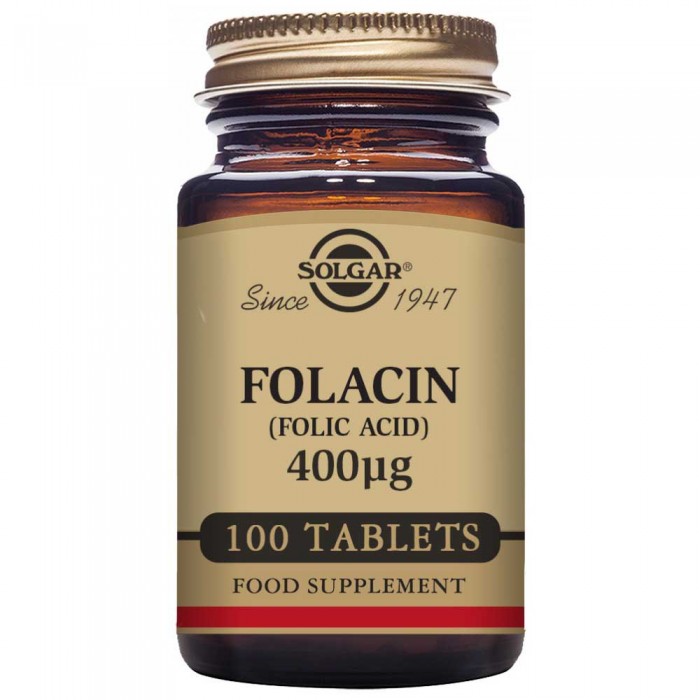 [해외]SOLGAR Folacin 400mcgr 100 단위 6138036036 Brown