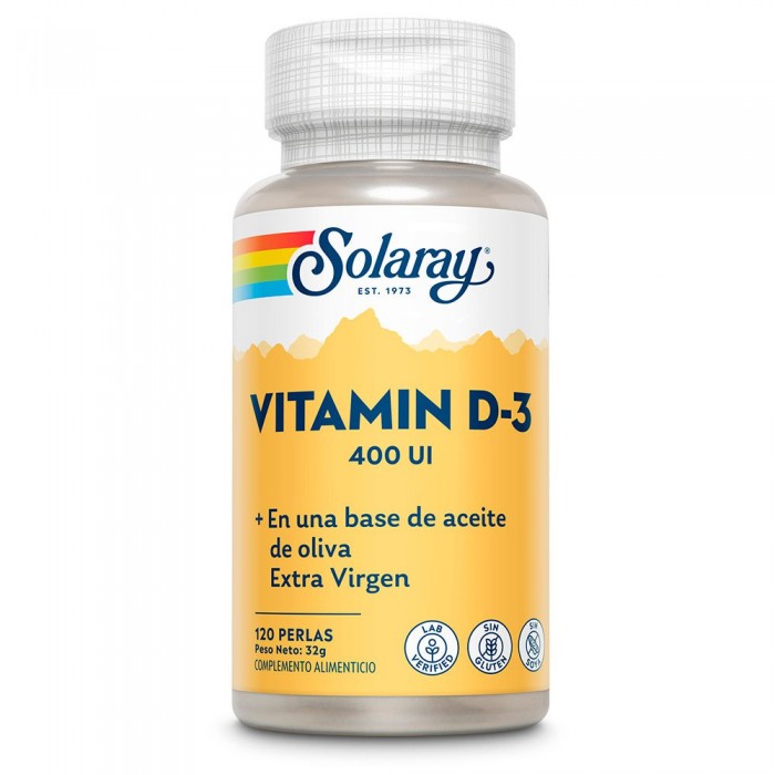 [해외]SOLARAY 비타민 D3 400 IU 120 단위 6138063271